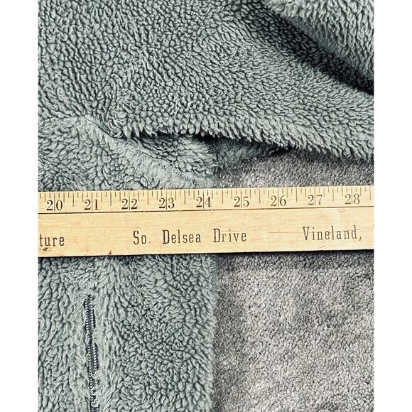 Patagonia Mens Large Retro-X Jacket Coat Deep Pile Fleece Full Zip Eucalyptus - Picture 9 of 14